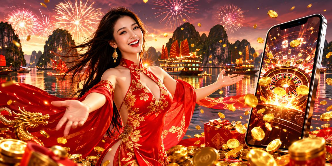 Người dùng Việt Nam trải nghiệm casino di động tại vịnh Hạ Long